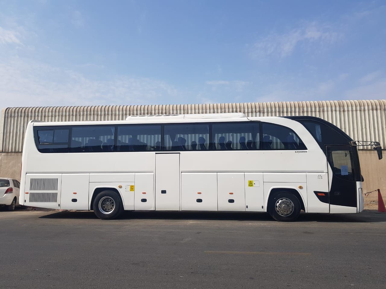 bus on road
